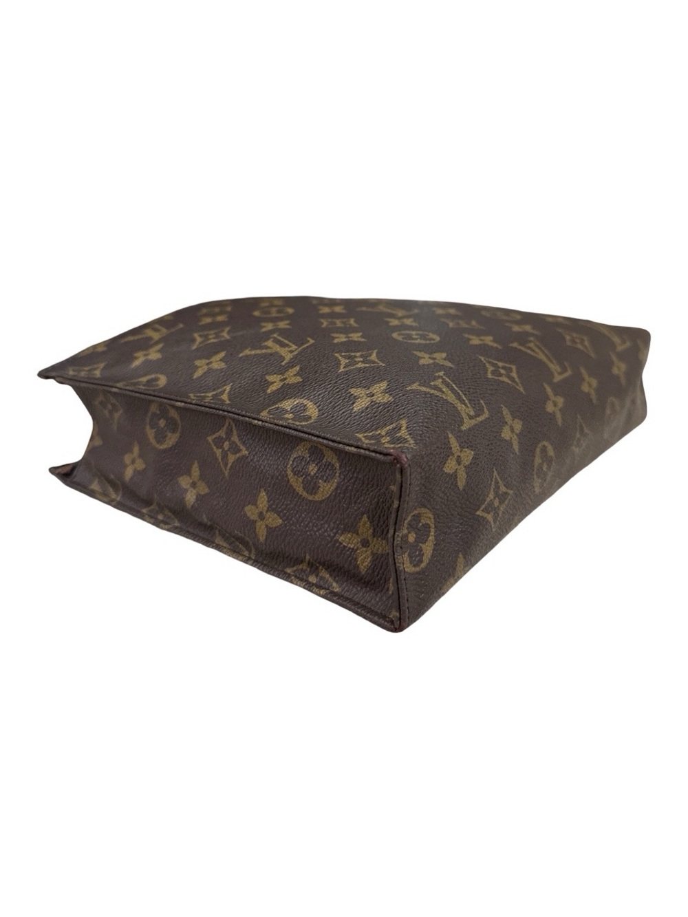 Louis Vuitton Monogram Canvas Toiletry in Brown and Tan Crossbody Shoulder Bag - Picture 9 of 15